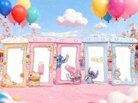 Funda inflable para pileta para celular decorado